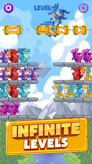 Dragon sorting games Screenshot 3