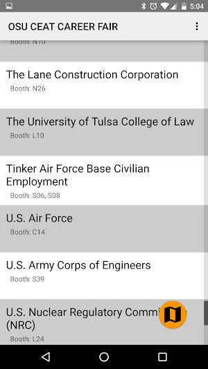 OSU CEAT Career Fair 2016 Screenshot 0