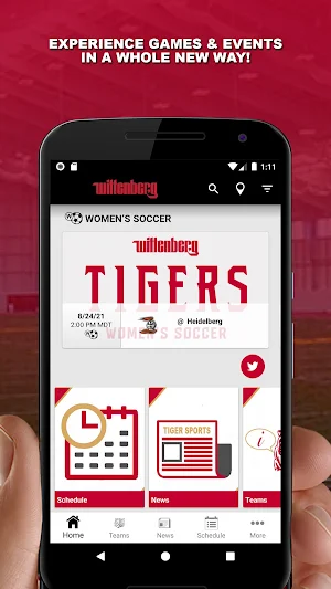 Wittenberg Athletics Screenshot 0