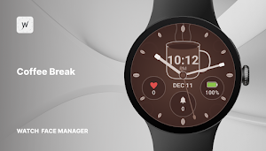 Coffee Break Watch Face Screenshot 0