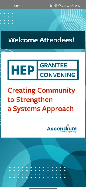 HEP Grantee Convening 2024 Screenshot 0