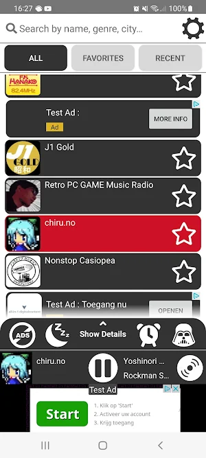 Japan Radios Screenshot 0