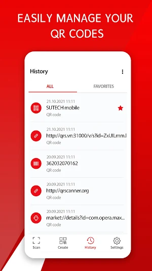 QR & Barcode Scanner Screenshot 1