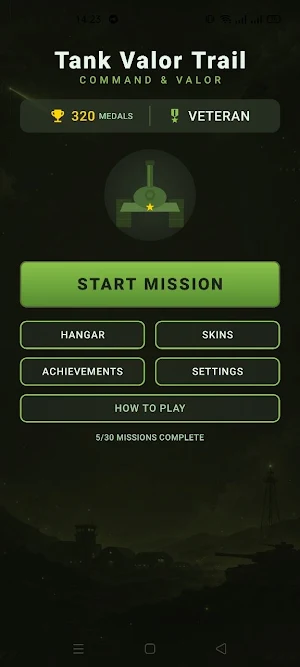 Tank Valor Trail Screenshot 0