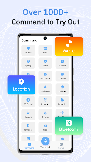 Voice Command Assistant App Screenshot 1