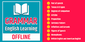 English Grammar Learning Free Offline Grammar Book Screenshot 0
