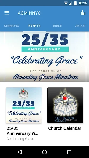 Abounding Grace Ministries Screenshot 1