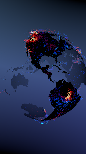 DYNAMIC EARTH Live Wallpaper FREE Screenshot 1