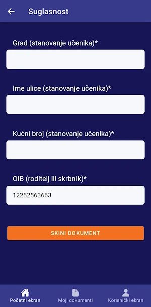E-učenički servis Screenshot 2