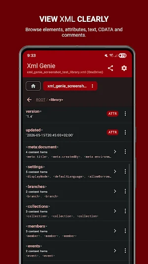 Xml Genie: XML Viewer & Editor Screenshot 1