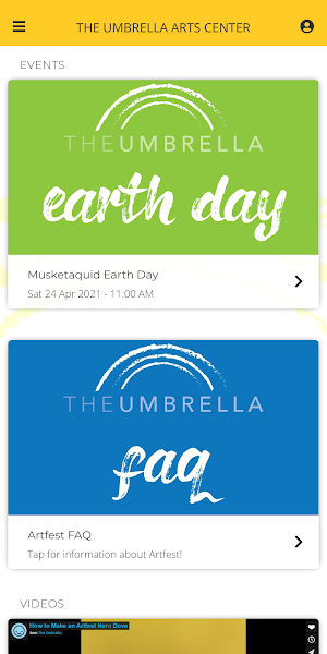The Umbrella Arts Center Screenshot 1