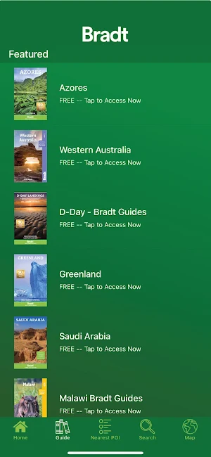 Bradt Guides Screenshot 1