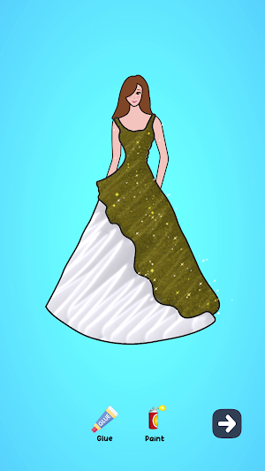 Glitter Dress DIY Screenshot 1