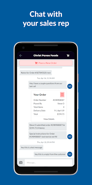 Panos Foods Screenshot 3