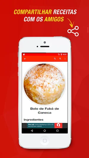 Receitas de Bolo de Fubá Screenshot 0