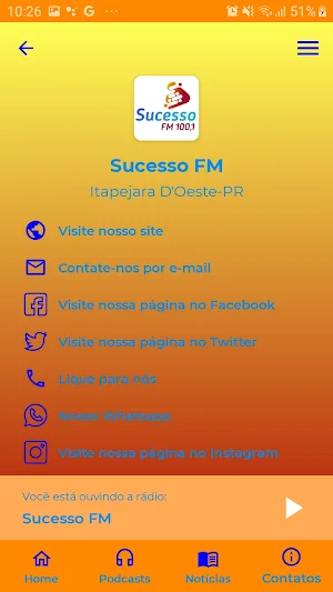 Sucesso FM Screenshot 1