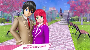 Anime School Girl Love sim Screenshot 3