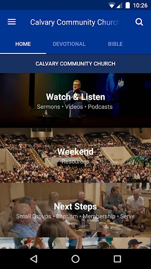 Calvary Community Church Screenshot 0
