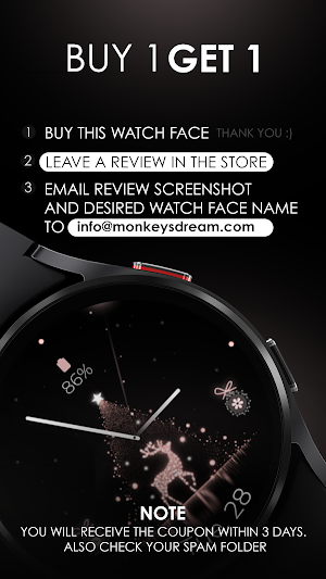 Magic Christmas watch face Screenshot 3