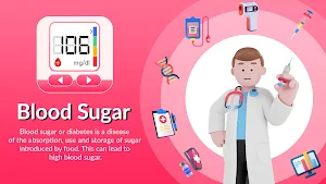 Blood Sugar Diabetes Tracker Screenshot 0