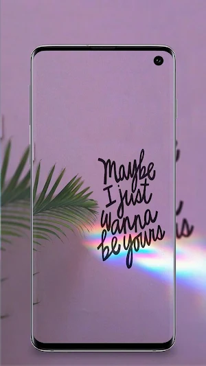 Aesthetic wallpapers with quotes Screenshot 1