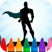 Amazing Superhero Coloring
