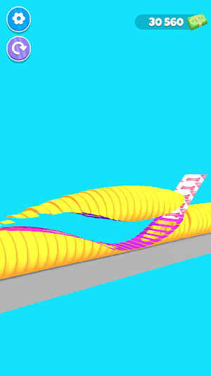 Wavy Cutter Launcher Screenshot 1