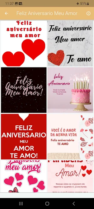 Mensagens de Feliz Aniversario Screenshot 3