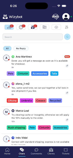 Wizybot Screenshot 0