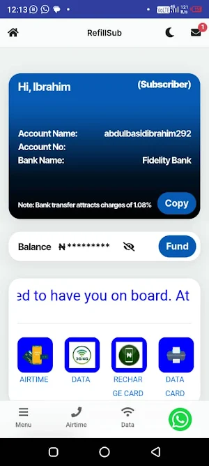Refillsub Screenshot 2