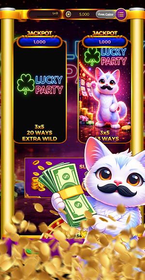 lucky party casino Screenshot 1