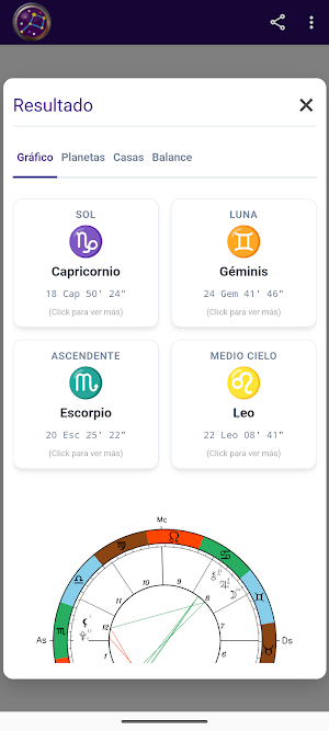 Carta Astral Screenshot 1
