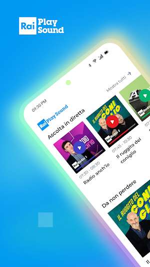 RaiPlay Sound TV Screenshot 0