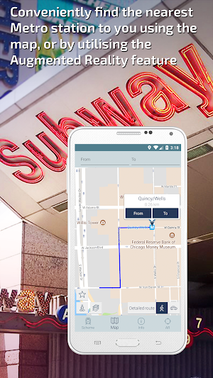 Chicago L Guide and Subway Route Planner Screenshot 3