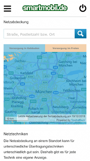 smartmobil.de Servicewelt Screenshot 2