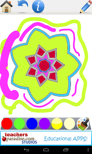 Adult Coloring Books: Mandalas Screenshot 2