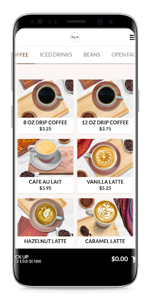 DUA DC Coffee Screenshot 2