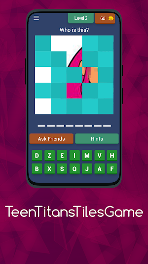 Teen Titans GO Tiles Game! Screenshot 2