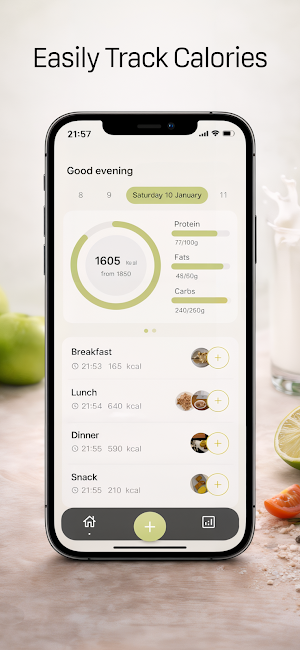 Bodyess: AI Calorie Tracker Screenshot 0