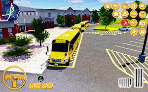 School Bus Driving Game 3D Screenshot 0
