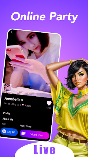 Real-Chat: Video Chatting App Screenshot 1