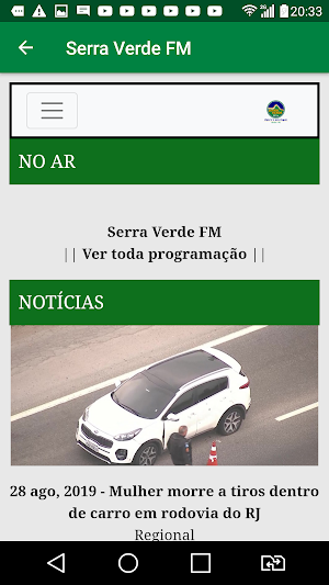 Serra Verde FM Screenshot 2