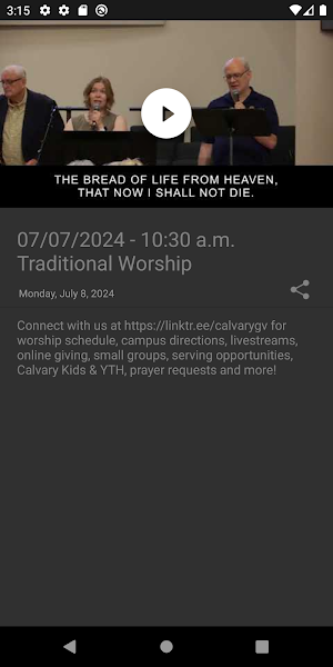 Calvary MN Screenshot 2