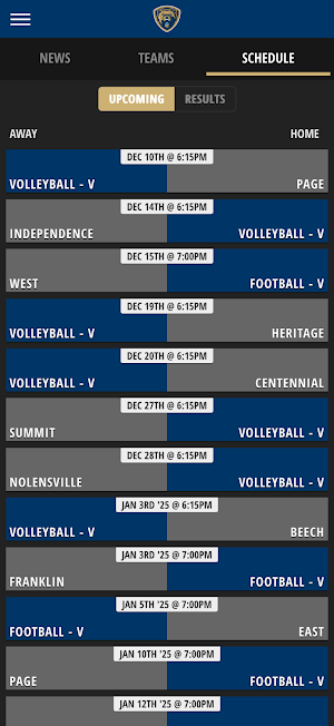 Pulaski Academy Athletics Screenshot 1