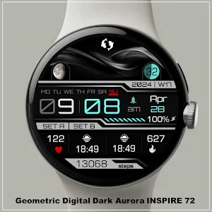 Geometric Digital Aurora IN72 Screenshot 2