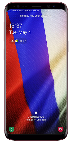 Russian Flag Waving Live Wallpaper Screenshot 3