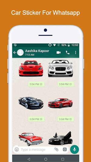 Car Stickers For Whatsapp Screenshot 1
