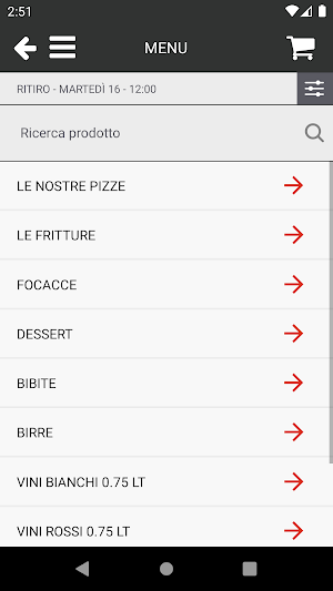 Pizza express da Romano Screenshot 2
