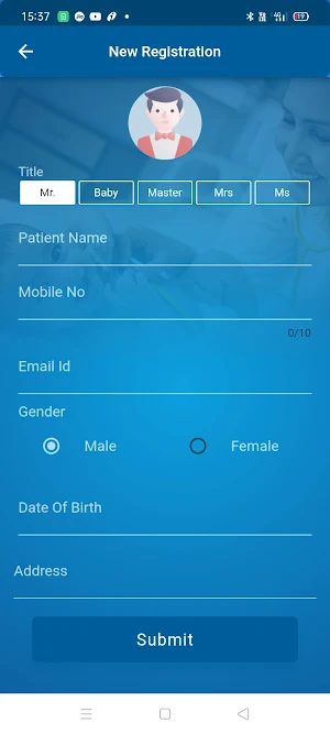 Kiran Patient App Screenshot 1