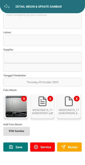 Inventaris MAPN Screenshot 3
